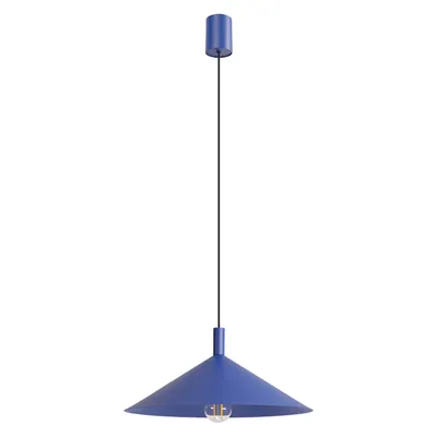 Lampa wisząca NOX 40 ultramaryna + 1X Żarówka LED E27 3000K Ciepła 7,5W 620lm