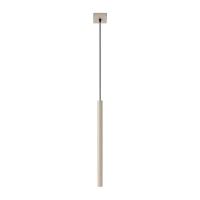 Lampa wisząca PASTELO 1 taupe + 1X Żarówka LED G9 3000K Ciepła 3W 192lm