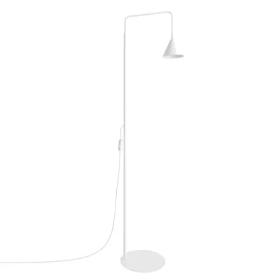 Lampa podłogowa NOX biała