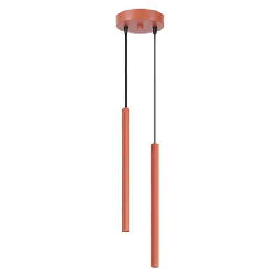 Lampa wisząca ARCHE 2P ochra czerwona