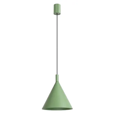 Lampa wisząca NOX 25 szałwiowa + 1X Żarówka LED E27 4000K Zimna 7,5W 690lm
