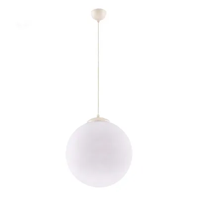 Lampa wisząca UGO 40 beżowa + 1X Żarówka LED E27 3000K Ciepła 7,5W 620lm