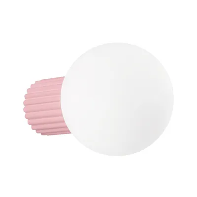 Kinkiet HALO różowy IP44 + 1X Żarówka LED G9 3000K Ciepła 3W 192lm
