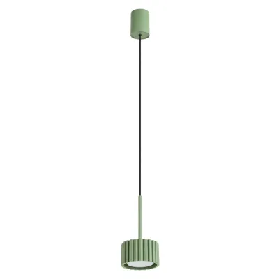 Lampa wisząca AURA 1 szałwiowa Gx53 + 1X Żarówka LED GX53 3000K 8W 720lm