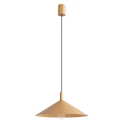 Lampa wisząca NOX 40 złota + 1X Żarówka LED E27 4000K Zimna 7,5W 690lm