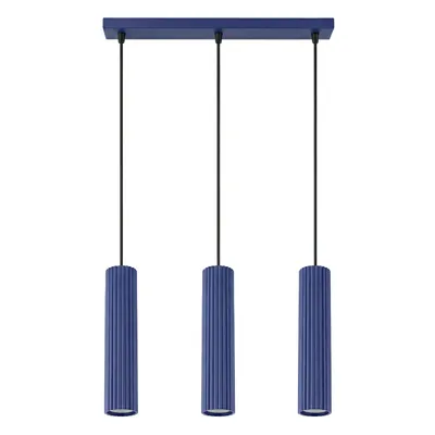 Lampa wisząca KARBON 3L ultramaryna