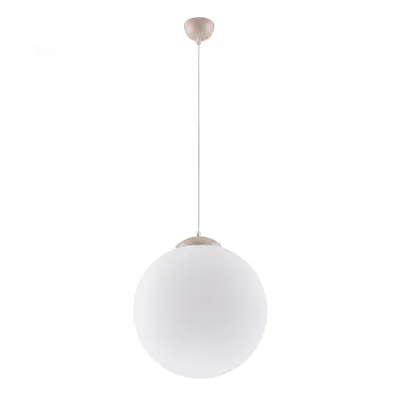 Lampa wisząca UGO 40 taupe + 1X Żarówka LED E27 4000K Zimna 7,5W 690lm