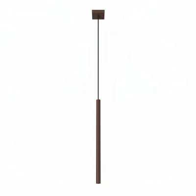 Lampa wisząca PASTELO 1 brązowa + 1X Żarówka LED G9 4000K Zimna 3W 204lm
