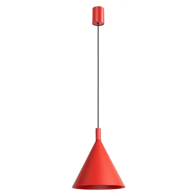 Lampa wisząca NOX 25 czerwona