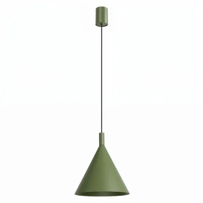 Lampa wisząca NOX 25 zielona oliwka