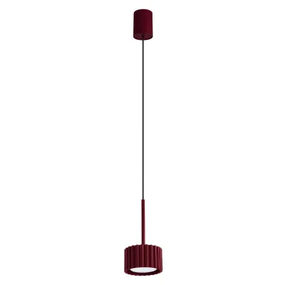 Lampa wisząca AURA 1 burgund Gx53