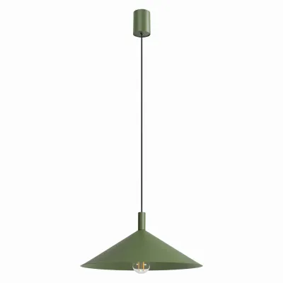 Lampa wisząca NOX 40 zielona oliwka