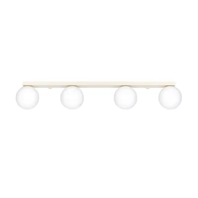 Plafon YOLI 4 beżowy + 4X Żarówka LED G9 3000K Ciepła 3W 192lm