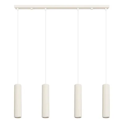 Lampa wisząca KARBON 4L beżowy
