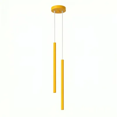 Lampa wisząca PASTELO 2 żółta