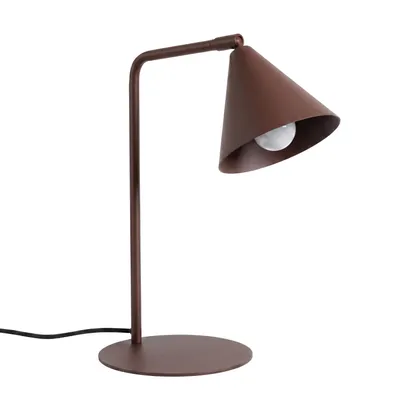 Lampa biurkowa NOX brązowa