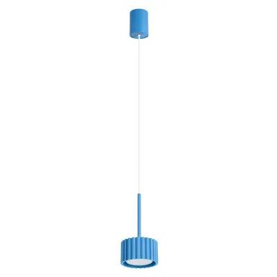 Lampa wisząca AURA 1 błękitna Gx53 + 1 X Żarówka LED GX53 3000K 8W 720lm