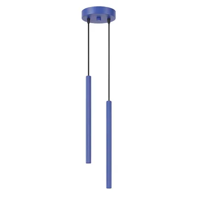 Lampa wisząca ARCHE 2P ultramaryna + 2X Żarówka LED G9 3000K Ciepła 3W 192lm