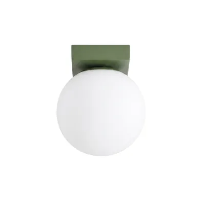 Plafon YOLI 1 zielona oliwka + 1X Żarówka LED G9 3000K Ciepła 3W 192lm