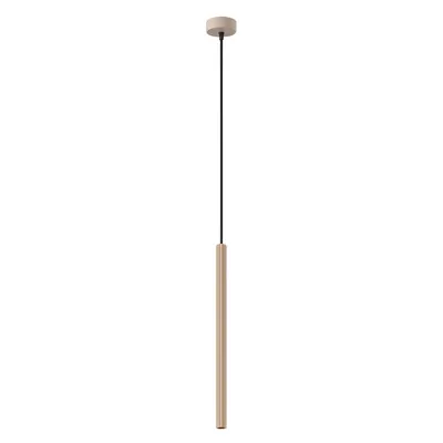Lampa wisząca ARCHE 1 taupe + 1X Żarówka LED G9 3000K Ciepła 3W 192lm