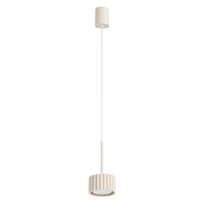 Lampa wisząca AURA 1 beżowa Gx53 + 1X Żarówka LED GX53 3000K 8W 720lm