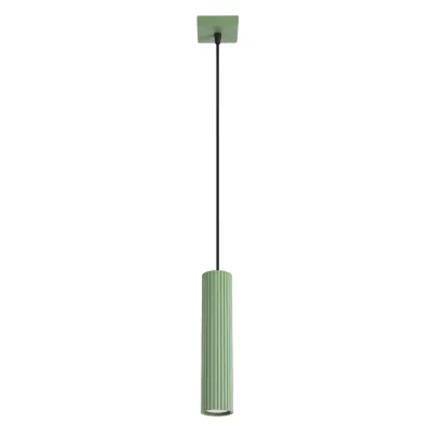 Lampa wisząca KARBON 1 szałwiowa