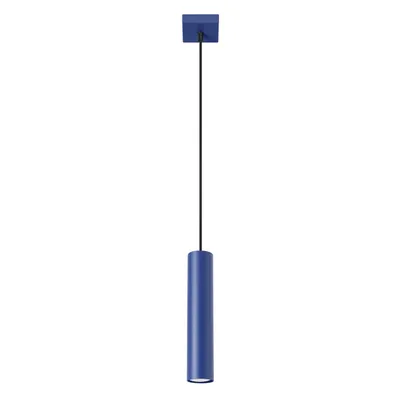 Lampa wisząca LAGOS 1 ultramaryna + 1X Żarówka LED GU-10 4000K Zimna 7W 530lm