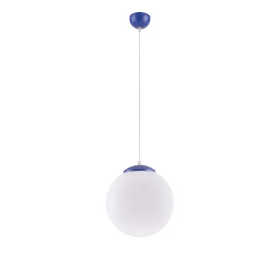 Lampa wisząca UGO 30 ultramaryna + 1X Żarówka LED E27 4000K Zimna 7,5W 690lm