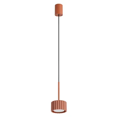 Lampa wisząca AURA 1 ochra czerwona Gx53