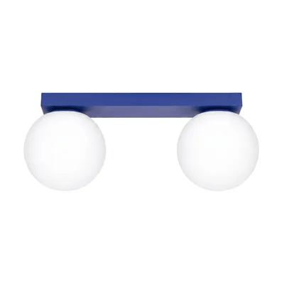Plafon YOLI 2 ultramaryna + 2X Żarówka LED G9 4000K Zimna 3W 204lm