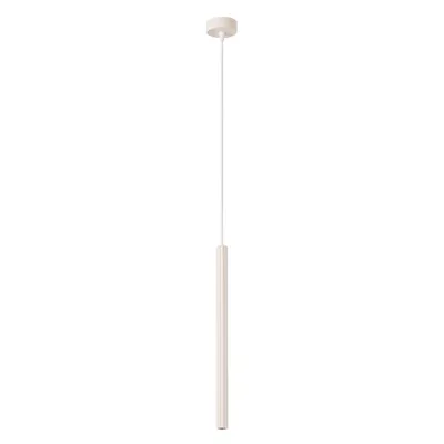 Lampa wisząca ARCHE 1 beżowa + 1X Żarówka LED G9 4000K Zimna 3W 204lm