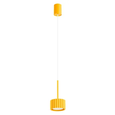 Lampa wisząca AURA 1 żółta Gx53