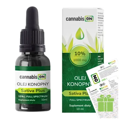 Olejek konopny 10% 1000mg 10ml