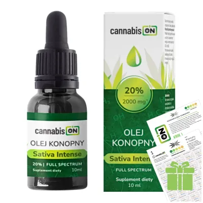 Olejek konopny 20% 2000mg 10ml