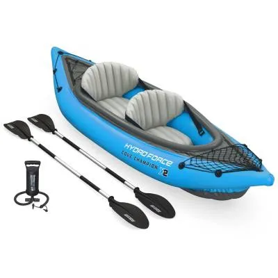 Kajak Cove Champion X2 331x88 cm + pompka / wiosła - Bestway 65131