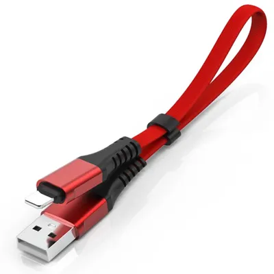 Krótki kabel USB - Lightning do Iphone | Quick Charge 3.0 | 30 cm | Transfer danych, Car Play | UC-020-IP