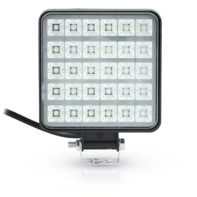 Kwadratowa lampa robocza LED 45W SLIM | 30 diod CREE LED, IP67 | WL004-45W-25MM