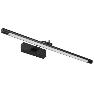 Lampa LED nad lustro 60 cm | Lampa ścienna do łazienki i nad obraz | Neutralna barwa światła 12 W | O MIK-60CM-20W-B