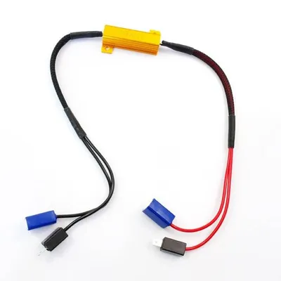 Filtr LED CAN BUS 50W 8Ω - oprawka H3 | D-50W-8-H3