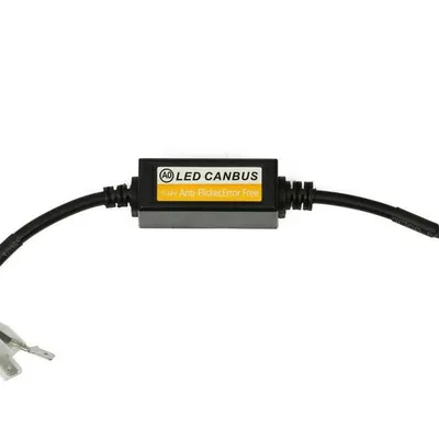 Komplet 2 szt - A0 Analogowy filtr H7 LED CAN BUS - pomarańczowy