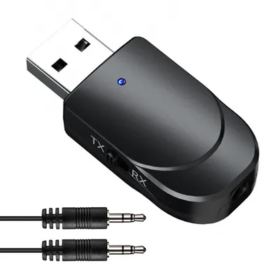 Mini adapter Bluetooth 5.0 | Odbiornik i nadajnik | KN330