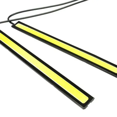 Światła LED COB do jazdy dziennej | 14 cm | 2x 4W | DRL COB