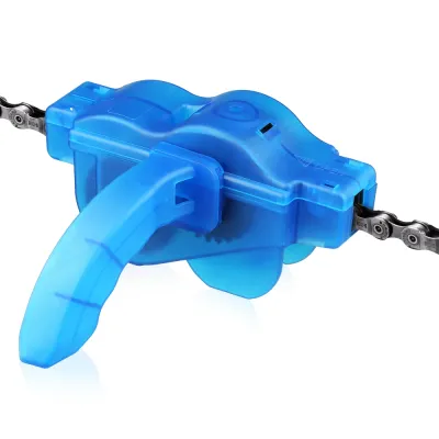 Myjka do czyszczenia łańcucha rowerowego | Szczotka tunelowa | Czyścik z szczotkami 3D | XLQ-634-BL