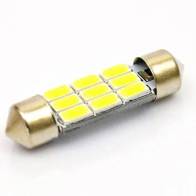 Żarówka samochodowa LED C5W 9 SMD 5630