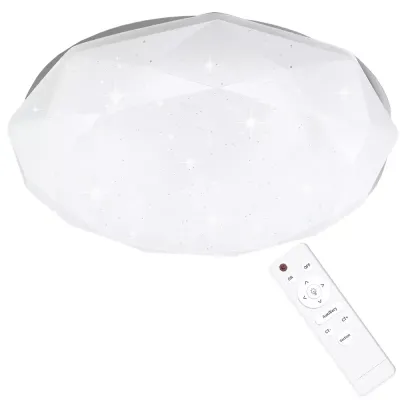 Lampa sufitowa LED | Efekt migoczących gwiazd | 2200 lm 24W | RLB-C24W-B