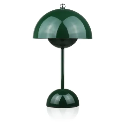 Stylowa lampka stołowa | Bezprzewodowa lampka nocna z trzema barwami świecenia | HJA27-1-GREEN