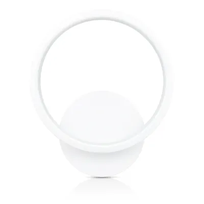 Okrągły kinkiet LED | Minimalistyczna, metalowa lampa ścienna 14W | YG-W005-W