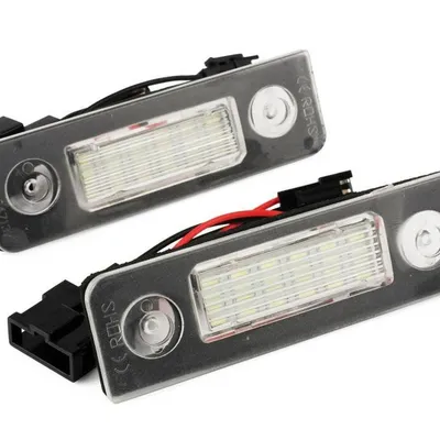 Podświetlenie tablicy rejestracyjnej LED SKODA OCTAVIA II 2, ROOMSTER | PZD0055