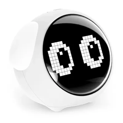 Budzik z lampką LED | Interaktywny zegar | SG-8-W