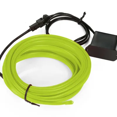 Zestaw El Wire Fioletowy 3M - Światłowód Ambient Light EL Wire z dołączonym inverterem 12V